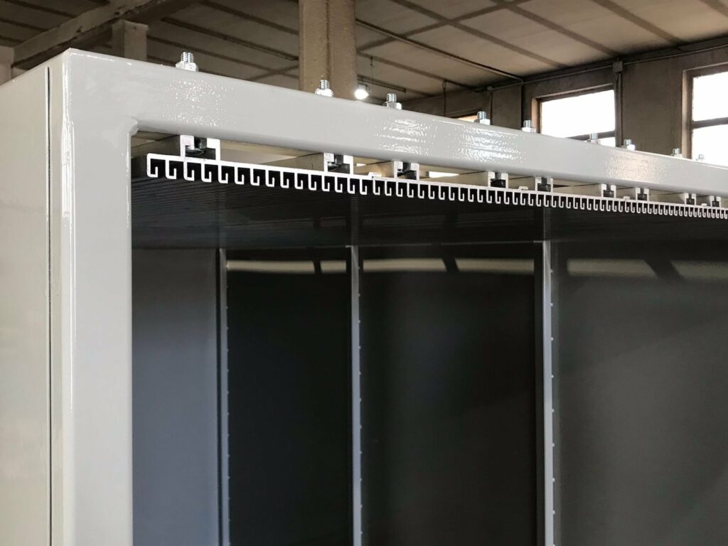 Photopolymer film rack